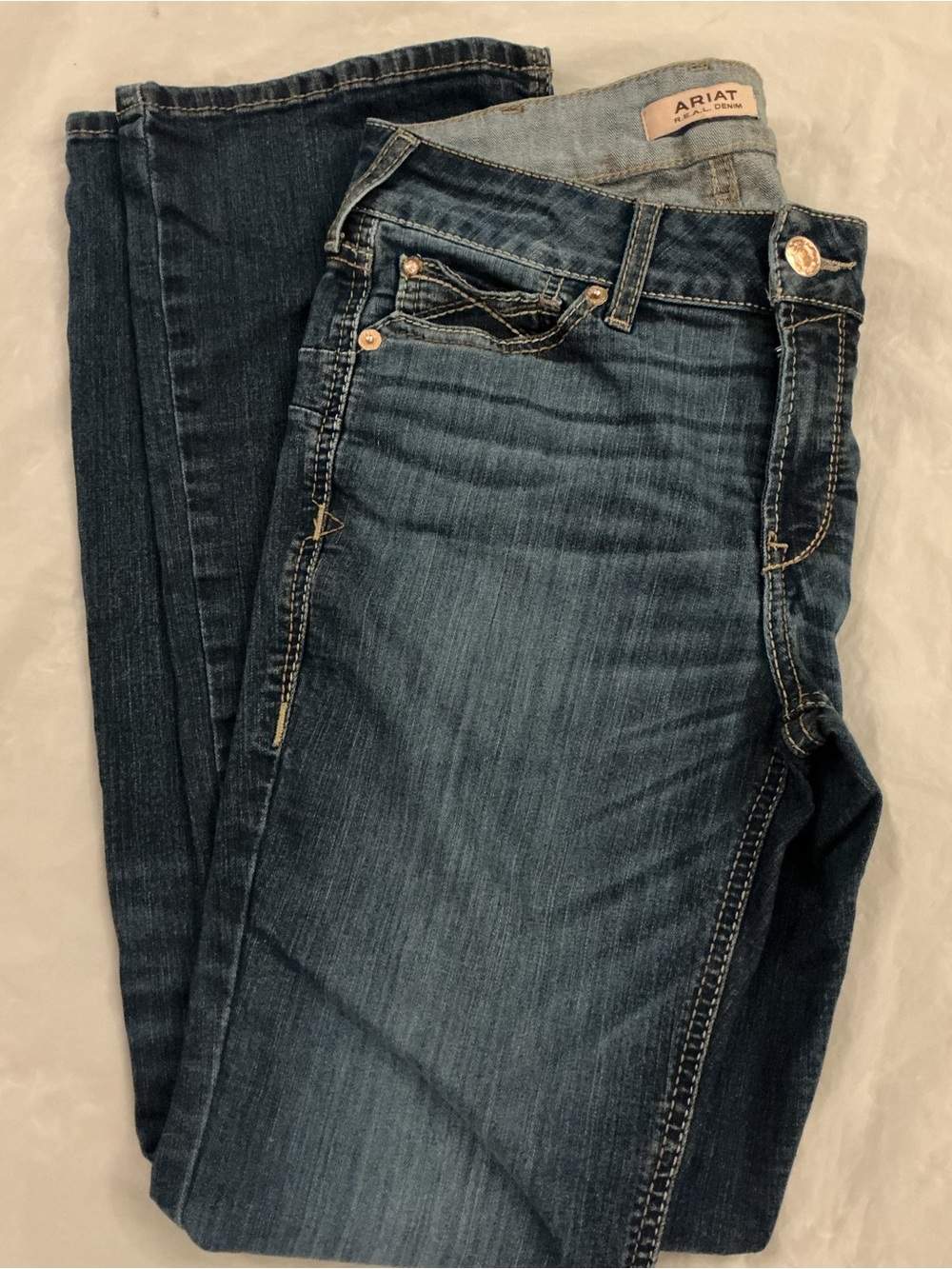 Ariat REAL perfect rise boot denim jeans 30R